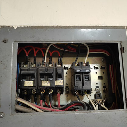 申請電錶, 跳電查修