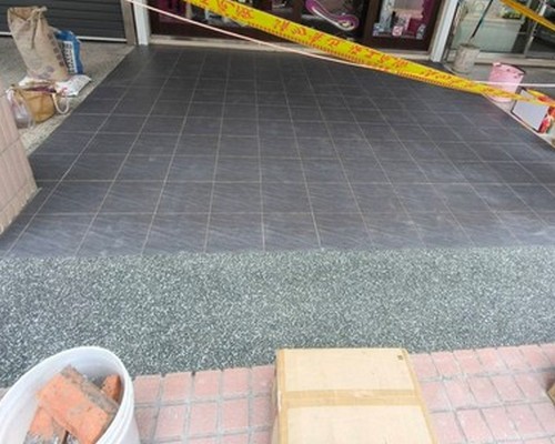 林口騎樓地面打除, 林口抿石子, 林口泥作土水工程承包, 林口騎樓地板翻修, 林口騎樓地坪施工, 林口貼磁磚, 林口騎樓磁磚工程